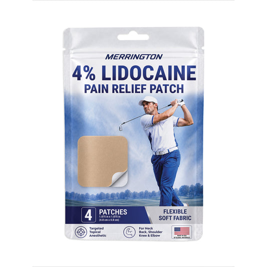 Merrington Golf 4% Lidocaine Pain Relief Patch