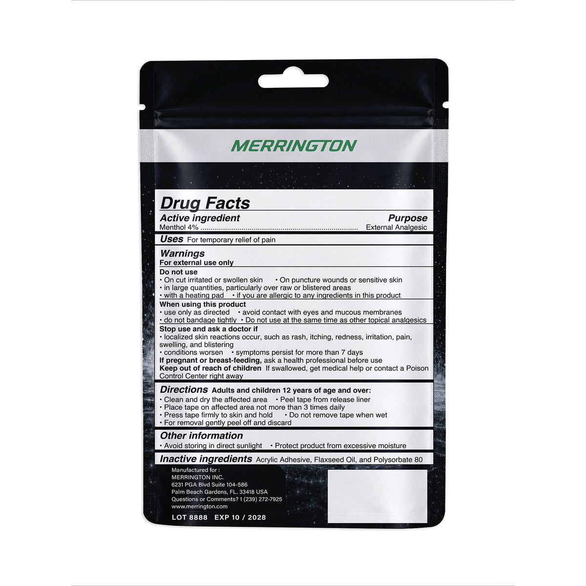 Merrington Sports Kinesiology Tape